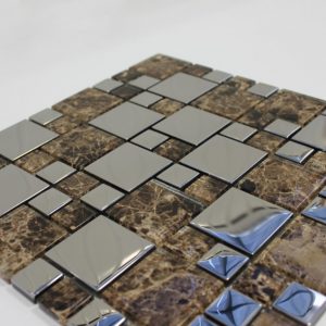 Dk Emporador chrome mosaic 30x30