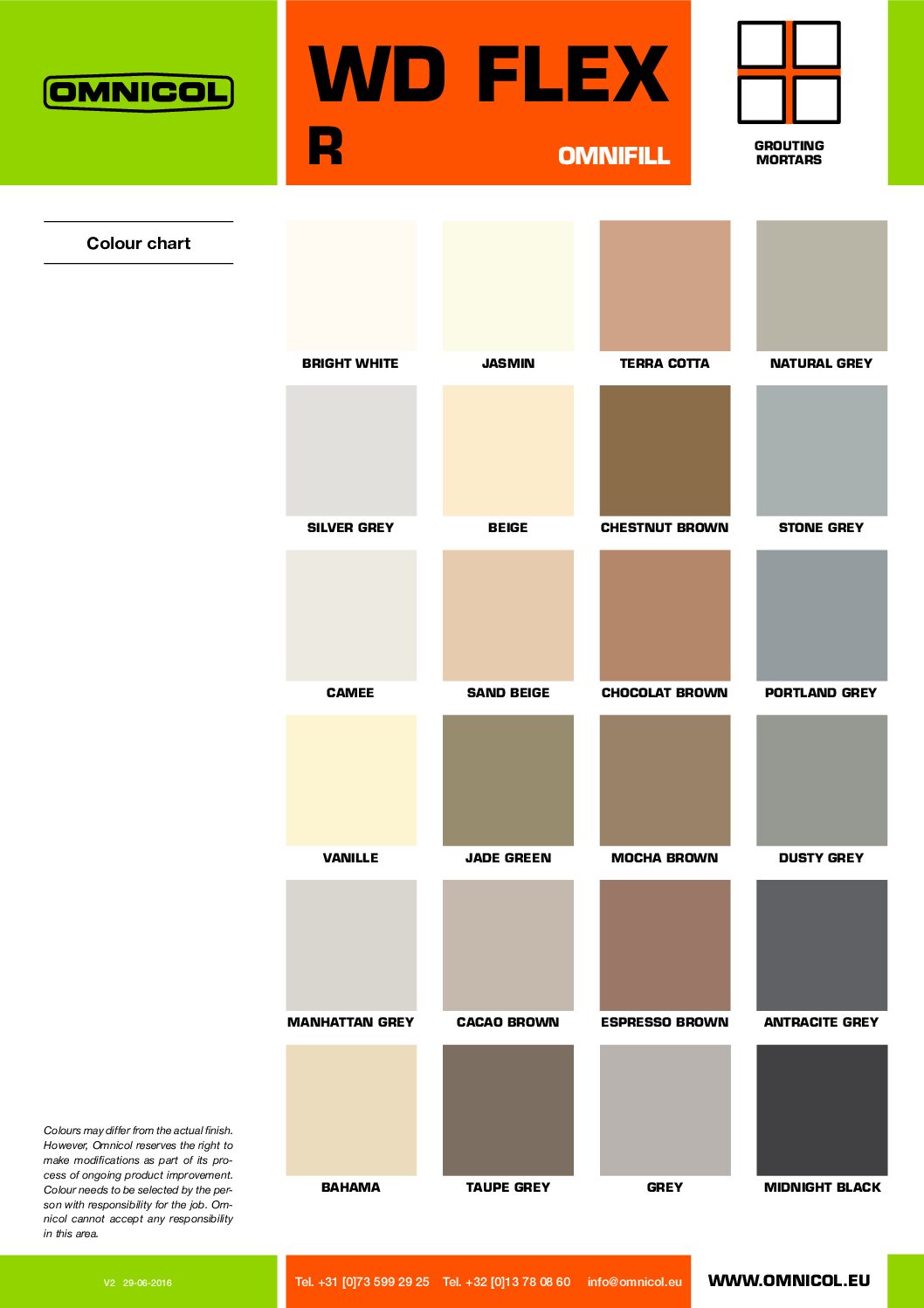 Omnicol WD Flex R Grout