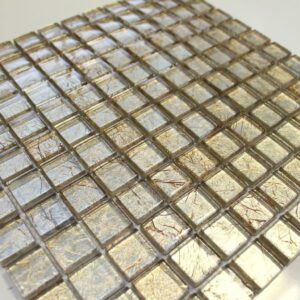 Gold Leaf Mosaic 30x30