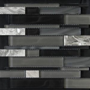 Stag Black Mosaic 30x30