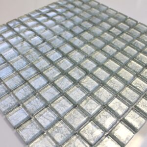 Silver Leaf Mosaic 30x30