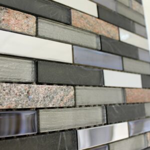 Warm Brick Mosaic 30x30