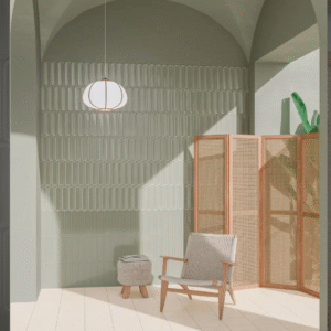 Aquarelle O Mint grey  7.5 x 30