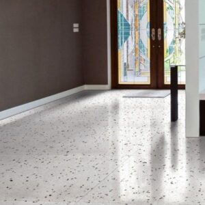 Tesla Blanco 60cm x 60cm rect Terrazzo